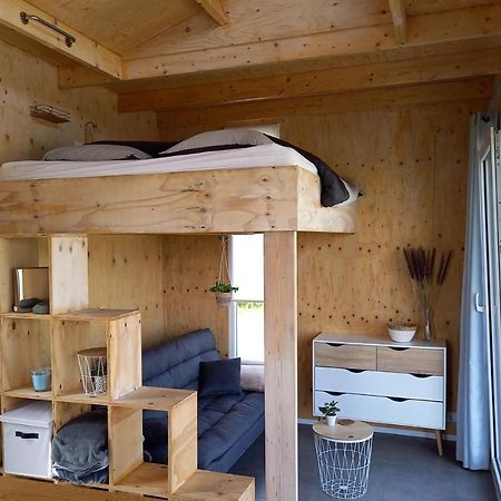 Tiny House Het Polderhuisje Streefkerk ภายนอก รูปภาพ