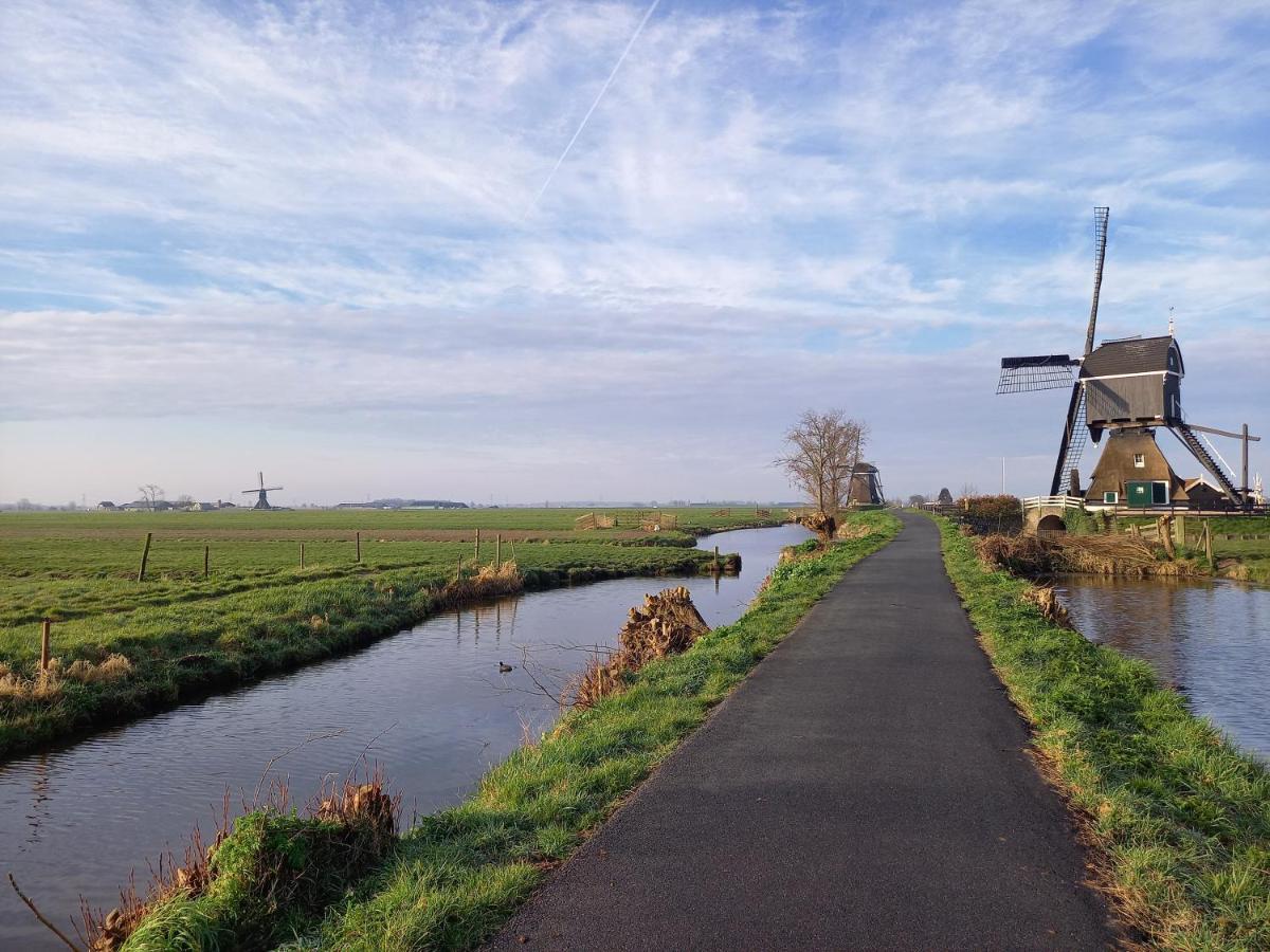Tiny House Het Polderhuisje Streefkerk ภายนอก รูปภาพ
