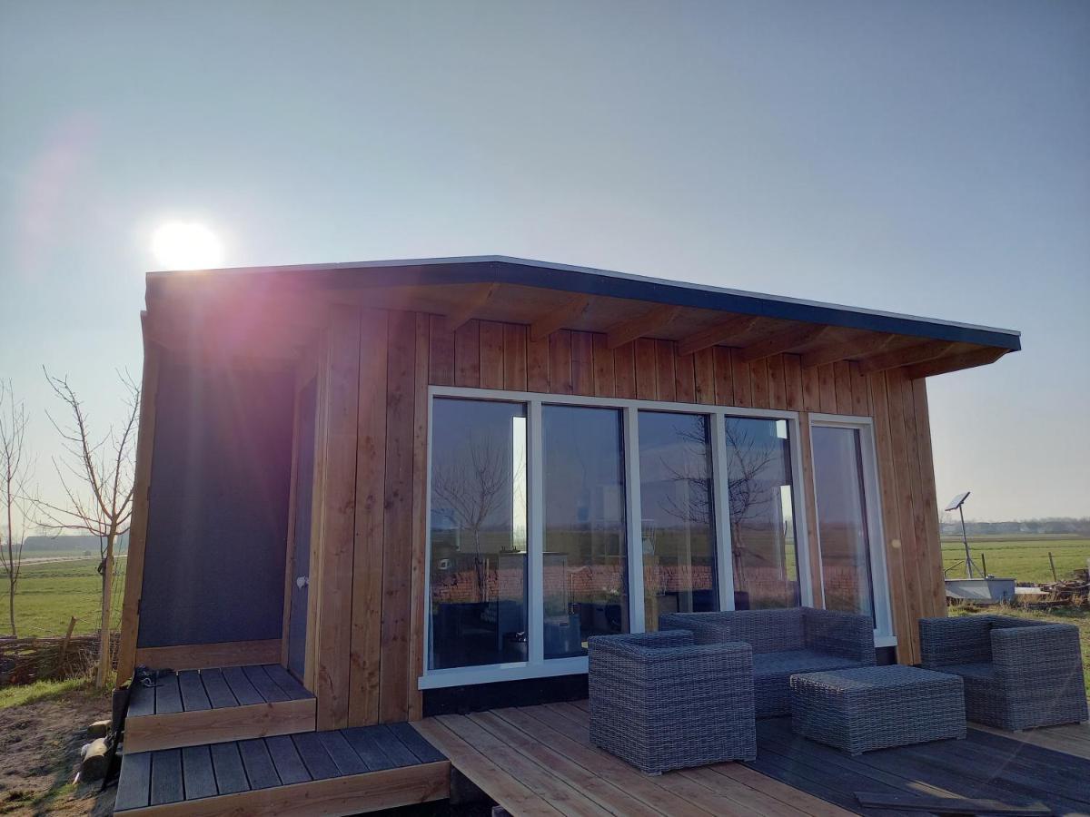 Tiny House Het Polderhuisje Streefkerk ภายนอก รูปภาพ