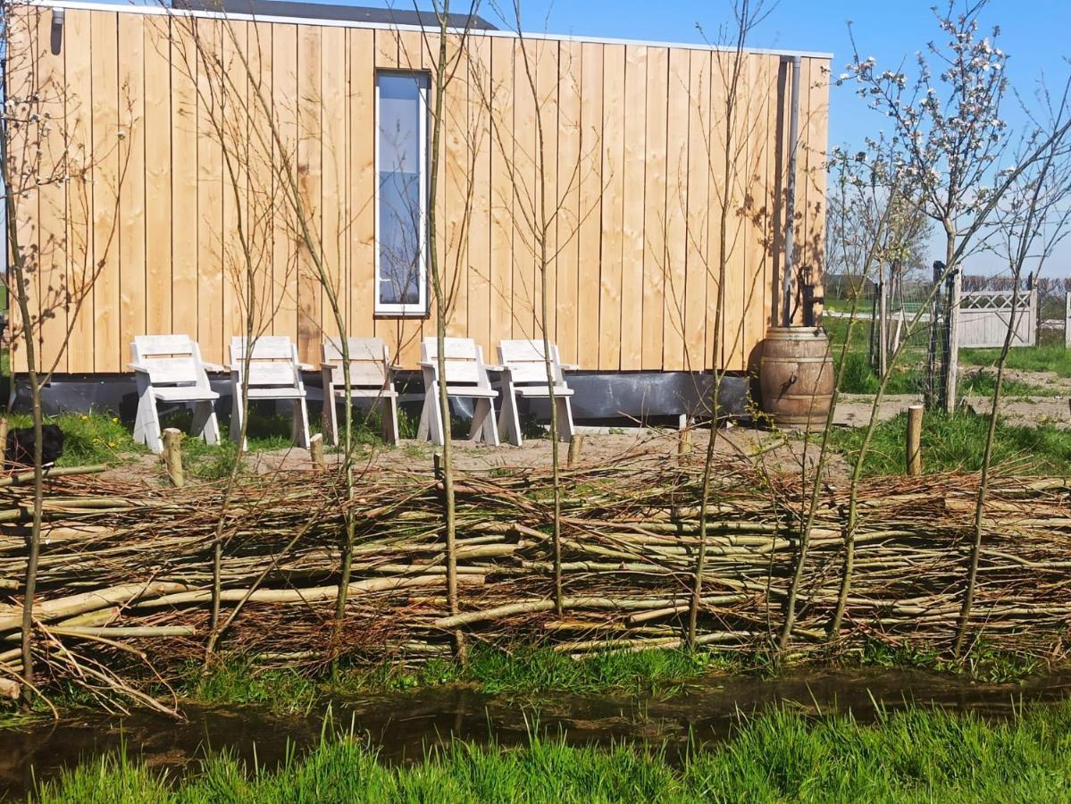 Tiny House Het Polderhuisje Streefkerk ภายนอก รูปภาพ